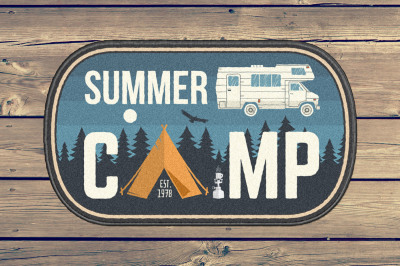 Summer camp Patch