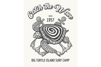 Surf Camp Emblem