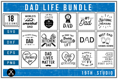 Dad life SVG bundle | M8