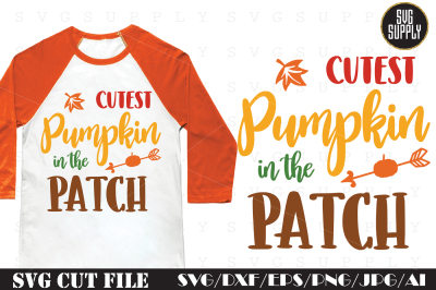 Cutest Pumpkin SVG Cut File