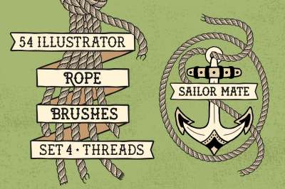 Sailor Mate&#039;s Rope Brushes IV