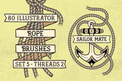 Sailor Mate&#039;s Rope Brushes V