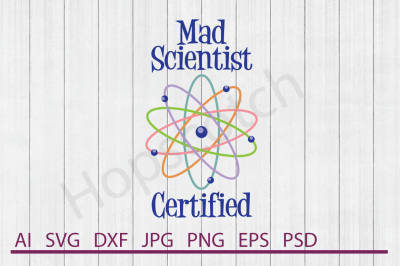 Science SVG, Science DXF, Cuttable File