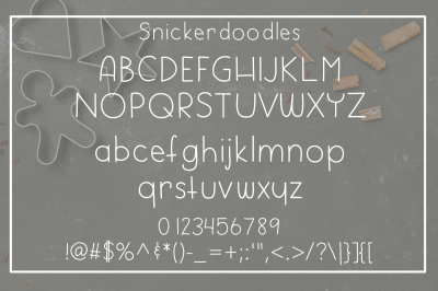 Snickerdoodles Font