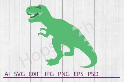 T-Rex SVG, T-Rex DXF, Cuttable File