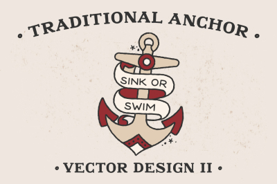 Traditional Anchor Vector Design II