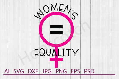 Equality SVG, Equality DXF, Cuttable File