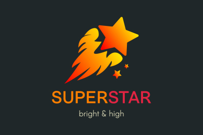 Super Star Logo Template