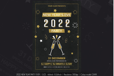 New Year Party Flyer