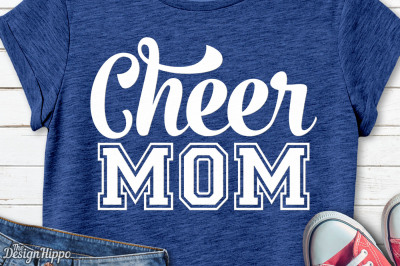 Cheer Mom SVG, Cheer SVG, Mom SVG, Cheerleader SVG, Football PNG Files