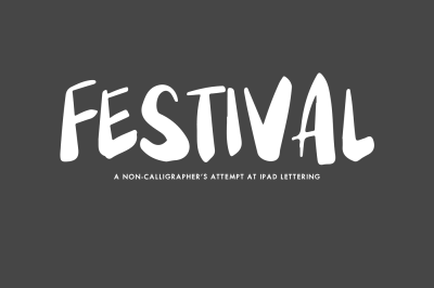 Festival &mdash; A Handwritten SVG Font