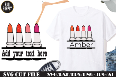 Lipstick SVG Cut File