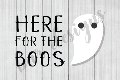 Halloween SVG, Ghost SVG, Boo SVG, SVG Files, DXF File