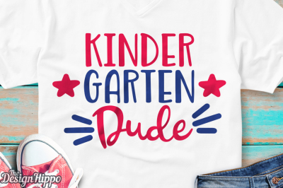 Kindergarten Dude SVG, Kids, Boys, Back to School SVG, PNG, Cut Files