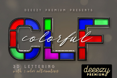 Colorful – 3D Lettering