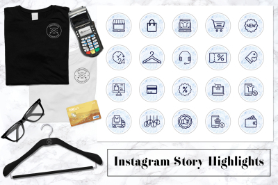 E-commerce Instagram Story Icons