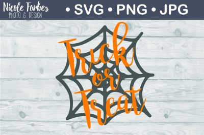 Trick or Treat Halloween SVG Cut File