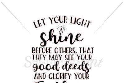 Let your light shine