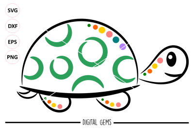 Tortoise SVG / DXF / EPS / PNG Files