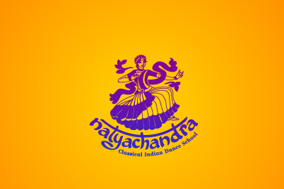 India Dance logo symbol illustration