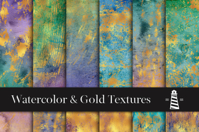 Distressed Gold Textures