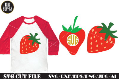 Strawberry SVG Cut File