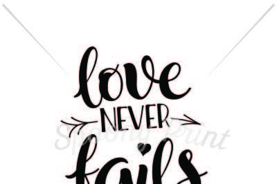 Download Love Never Fails Free Download Free Svg Font