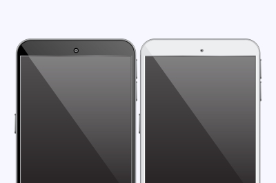 Modern electrical tablet, gadget vector template