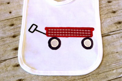 Toy Wagon | Applique Embroidery