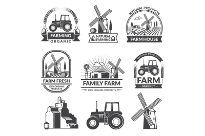 Signs and labels for farm market