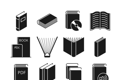 Books vector icons