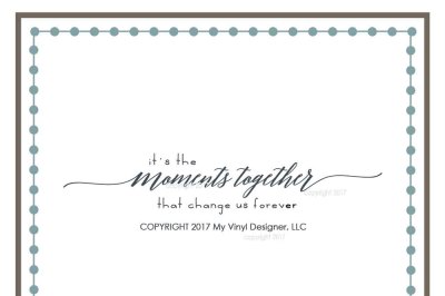 Moments Together SVG Cut File - Family, Home SVG