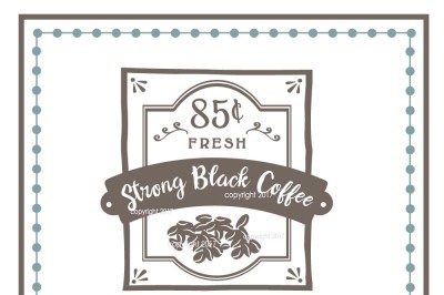 Fresh Coffee SVG Cut File - Coffee Vector