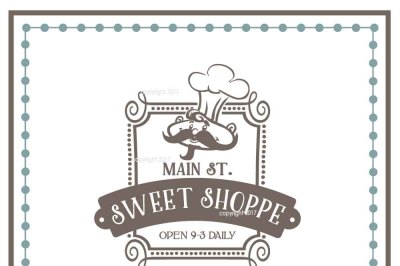 Sweet Shop SVG - Home Vector