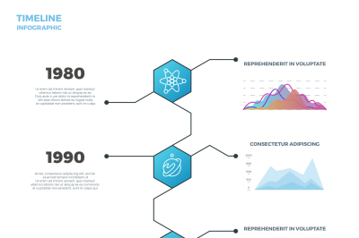 Timeline business vector infographics