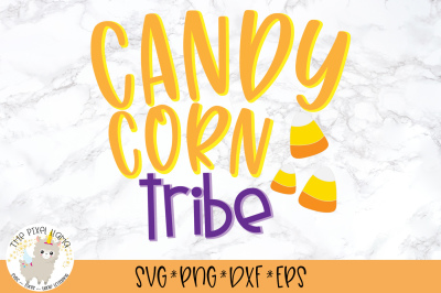 Candy Corn Tribe SVG Cut File