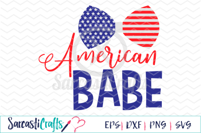 American Babe - EPS SVG DXF PNG