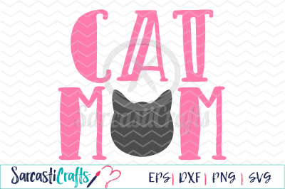 Cat Mom - EPS SVG DXF PNG