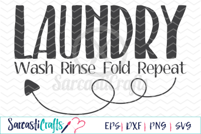 Laundry Cycle - EPS SVG DXF PNG