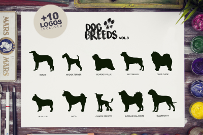 Dog Breeds Vol3 x10 + Bonus