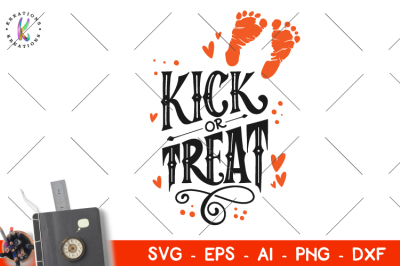 Download Free Download Kick Or Treat Svg Halloween Svg Maternity Svg Free PSD Mockup Template