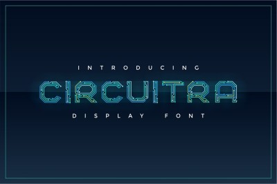 Circuitra - Color Font