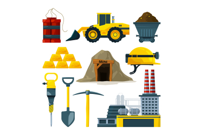 Vector tools for gold mining and minerals