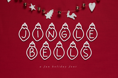 Jingle Bells - A Fun Christmas Font