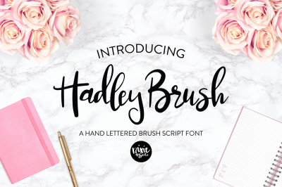 HADLEY BRUSH Font