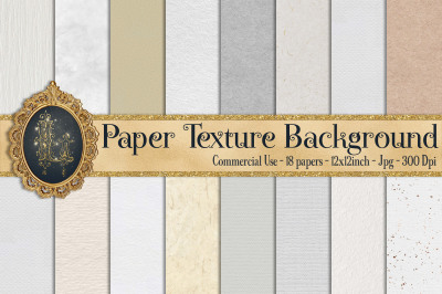 18 Craft Texture Digital Papers, Vintage Texture Background