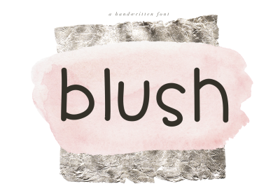 Blush - Cute Handwritten Font
