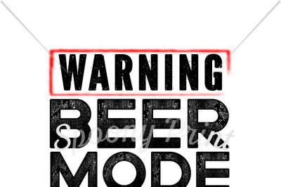 Warning Beer Mode