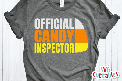 Official Candy Inspector | Halloween Cut File