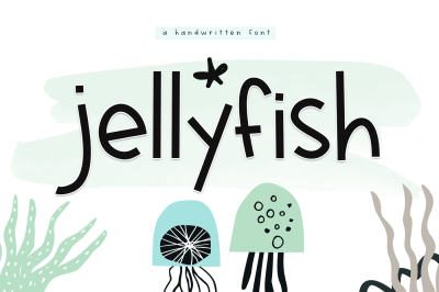 Jellyfish - A Fun Handwritten Font